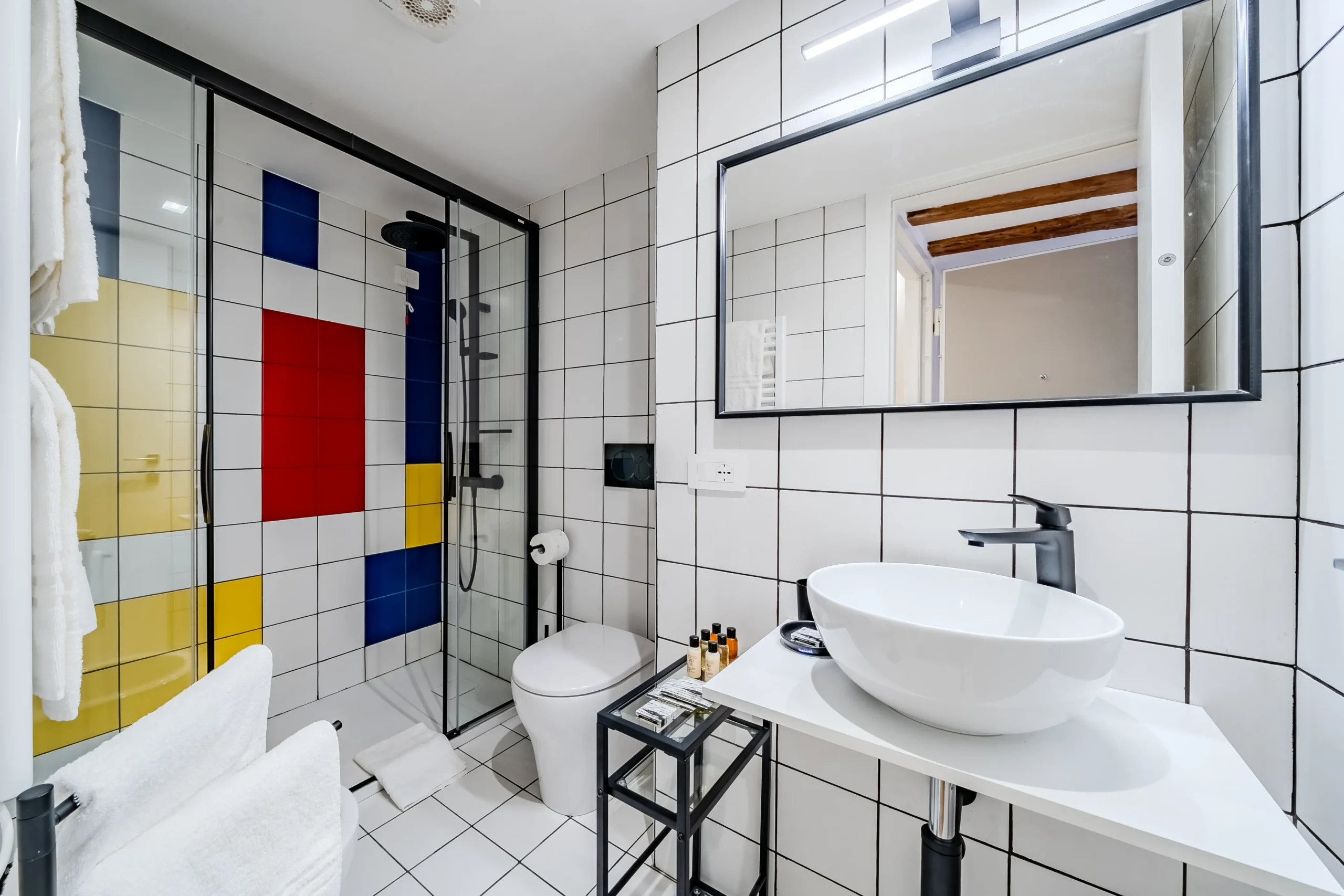 Casa del sacro e profano mondrian soggiorno 4